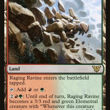 Raging Ravine [Neon Dynasty Commander]