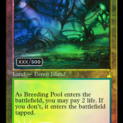 Breeding Pool (Retro) [Ravnica Remastered] Serialized Foil