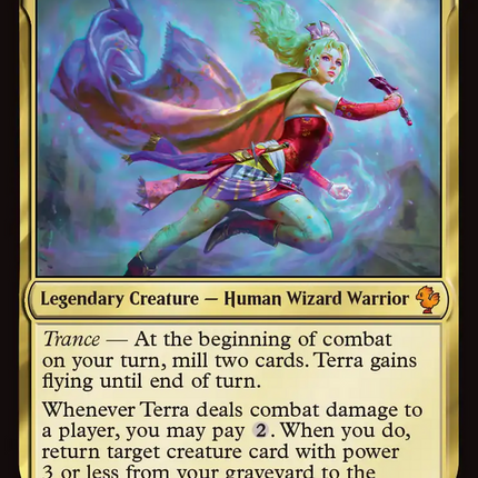 Terra, Herald of Hope (Surge Foil) [Commander: FINAL FANTASY]