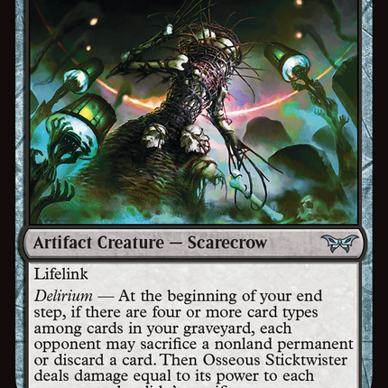 Osseous Sticktwister [Duskmourn: House of Horror] Foil
