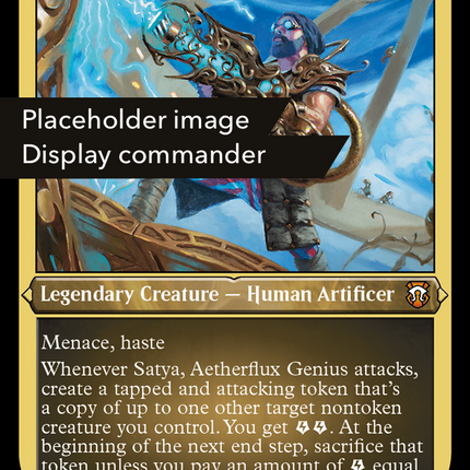 Satya, Aetherflux Genius [Modern Horizons 3 Commander] Ripple Etched Foil