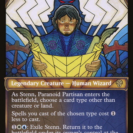 Stenn, Paranoid Partisan (Showcase) [Dominaria United]