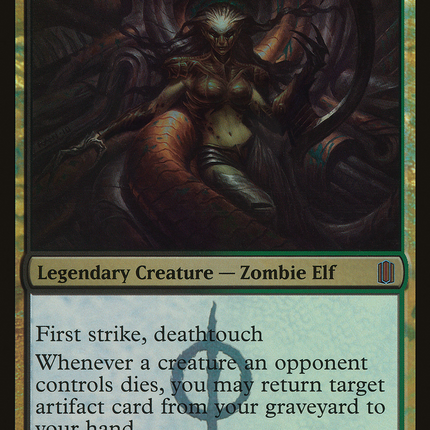 Glissa, the Traitor [Commander's Arsenal Oversized] Foil