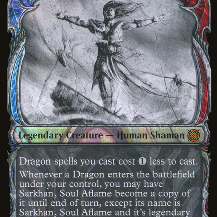 Sarkhan, Soul Aflame (Showcase) [March of the Machine: The Aftermath] Halo Foil