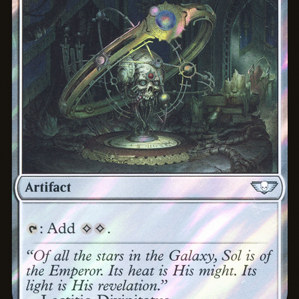 Sol Ring [Warhammer 40,000 Commander] Surge Foil