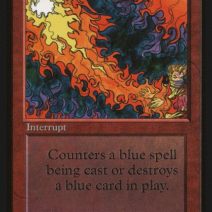 Red Elemental Blast [Limited Edition Beta]