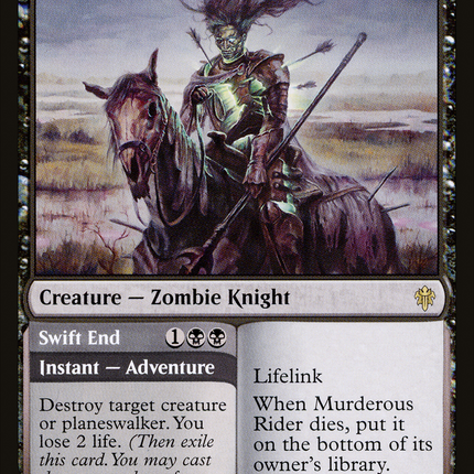 Murderous Rider // Swift End [The List]