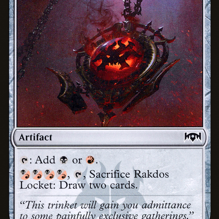 Rakdos Locket [Ravnica Allegiance]