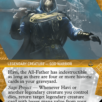 Havi, the All-Father (Showcase) (Borderless) [Assassin's Creed]