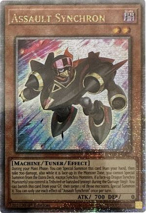 Assault Synchron (Quarter Century Secret Rare)  [BLMR-EN003] 1st Edition