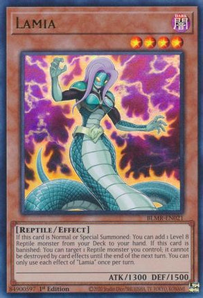 Lamia (Ultra Rare) [BLMR-EN021] 1st Edition