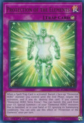 Protection of the Elements (Ultra Rare) [BLMR-EN038] 1st Edition