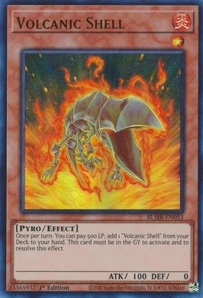 Volcanic Shell (Ultra Rare) [BLMR-EN053] 1st Edition