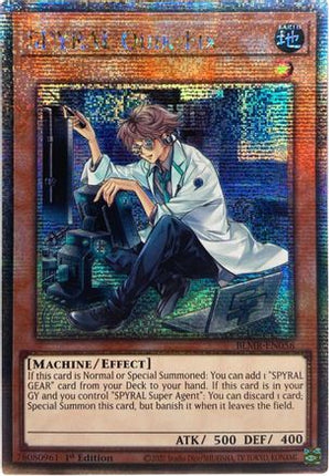 SPYRAL Quik-Fix (Quarter Century Secret Rare)  [BLMR-EN056] 1st Edition