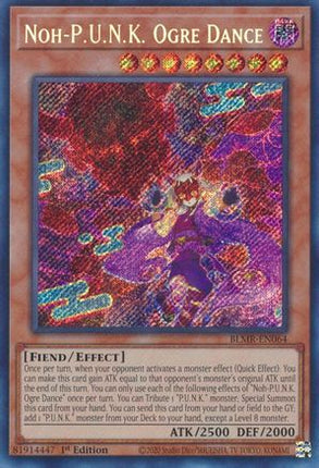 Noh-P.U.N.K. Ogre Dance (Secret Rare) [BLMR-EN064] 1st Edition