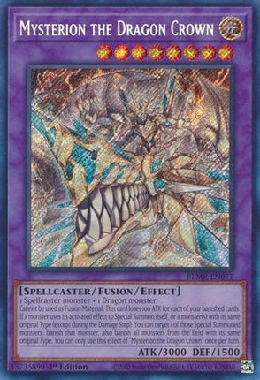 Mysterion the Dragon Crown (Secret Rare) [BLMR-EN071] 1st Edition