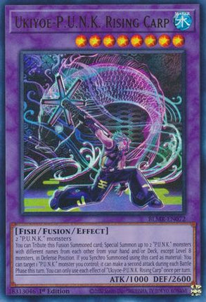Ukiyoe-P.U.N.K. Rising Carp (Ultra Rare) [BLMR-EN072] 1st Edition
