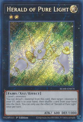 Herald of Pure Light (Secret Rare) [BLMR-EN078] 1st Edition