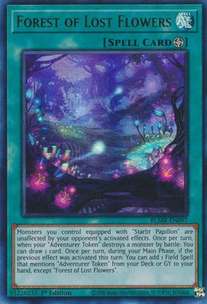 Forest of Lost Flowers (Ultra Rare) [BLMR-EN097] 1st Edition