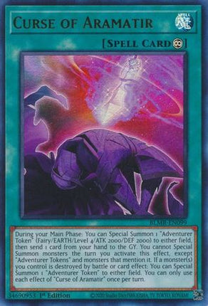 Curse of Aramatir (Ultra Rare) [BLMR-EN099] 1st Edition