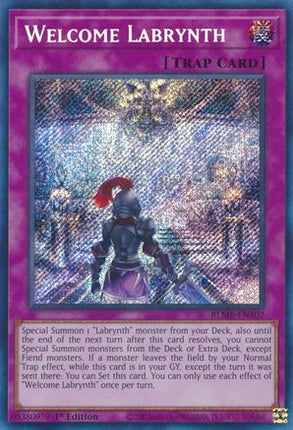 Welcome Labrynth (Secret Rare) [BLMR-EN102] 1st Edition
