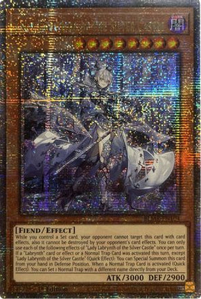 Lady Labrynth of the Silver Castle (Quarter Century Secret Rare)  [BLMR-EN104] 1st Edition