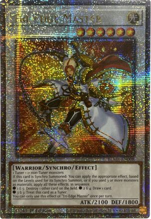 Tri-Edge Master (Quarter Century Secret Rare)  [BLMR-EN008] 1st Edition