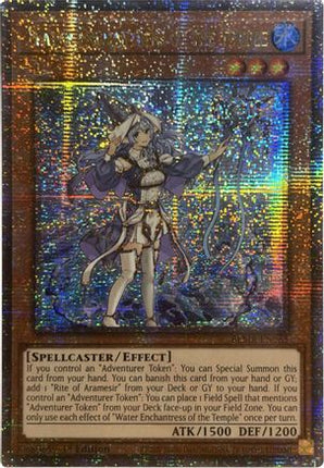 Water Enchantress of the Temple [BLMR-EN065] Quarter Century Secret Rare