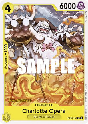 Charlotte Opera (OP03-106) - Pillars of Strength Pre-Release Cards