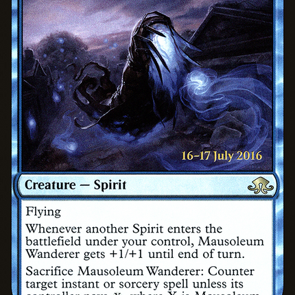 Mausoleum Wanderer [Eldritch Moon Promos] Prerelease Foil