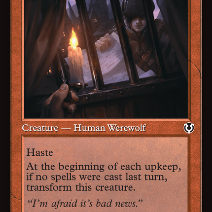 Village Messenger Treatments // Moonrise Intruder (Retro Frame) [Innistrad Remastered]