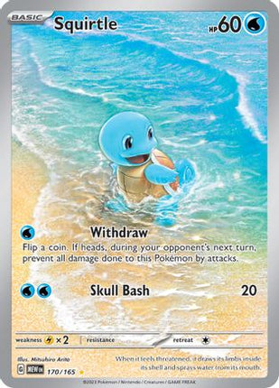 Squirtle - 170/165 [SV: Scarlet & Violet 151] Holofoil