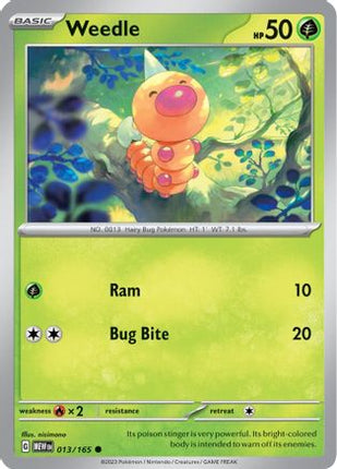 Weedle - 13/null [SV: Scarlet & Violet 151]