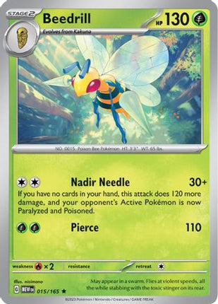 Beedrill - 15/null [SV: Scarlet & Violet 151] Holofoil
