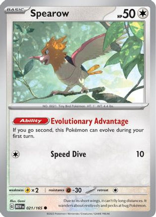 Spearow - 21/null [SV: Scarlet & Violet 151]