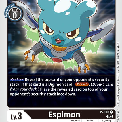 Espimon [P-078] (Versus Royal Knight Booster Pre-Release Pack) [Promotional Cards]