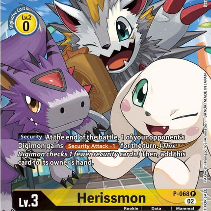 Herissmon [P-068] (Official Tournament Pack Vol. 10) [Promotional Cards]