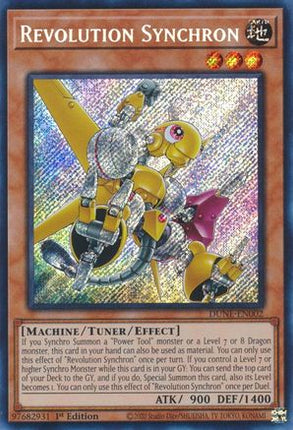 Revolution Synchron (Secret Rare) [DUNE-EN002] 1st Edition
