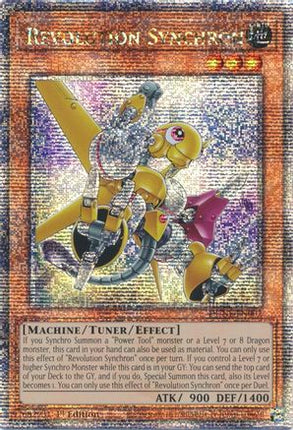 Revolution Synchron (Quarter Century Secret Rare)  [DUNE-EN002] 1st Edition