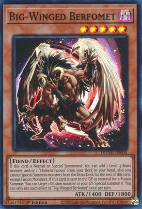 Big-Winged Berfomet (Super Rare) [DUNE-EN004] 1st Edition
