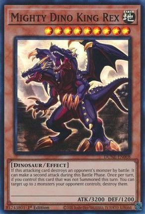 Mighty Dino King Rex (Super Rare) [DUNE-EN008] 1st Edition