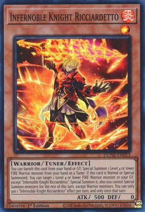 Infernoble Knight Ricciardetto (Super Rare) [DUNE-EN013] 1st Edition