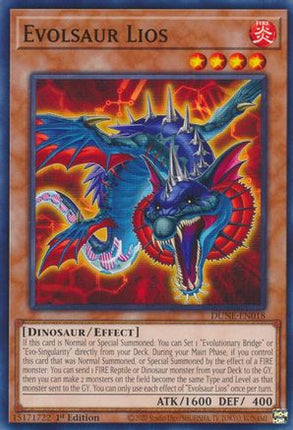 Evolsaur Lios (Common / Short Print) [DUNE-EN018] 1st Edition