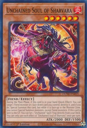 Unchained Soul of Sharvara (Common / Short Print) [DUNE-EN019] 1st Edition