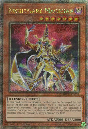 Nightmare Magician (Quarter Century Secret Rare)  [DUNE-EN025] 1st Edition
