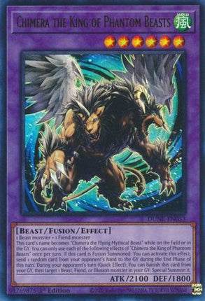Chimera the King of Phantom Beasts (Ultra Rare) [DUNE-EN033] 1st Edition