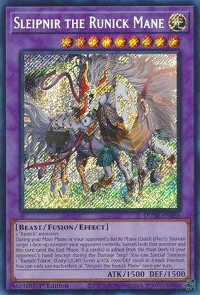 Sleipnir the Runick Mane (Secret Rare) [DUNE-EN035] 1st Edition