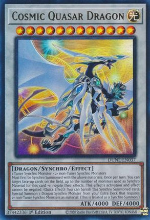 Cosmic Quasar Dragon (Ultra Rare) [DUNE-EN037] 1st Edition