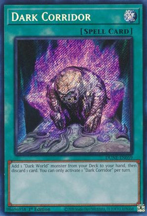 Dark Corridor (Secret Rare) [DUNE-EN059] 1st Edition