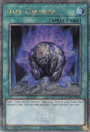 Dark Corridor (Quarter Century Secret Rare)  [DUNE-EN059] 1st Edition